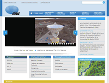 Tablet Screenshot of conae.gov.ar